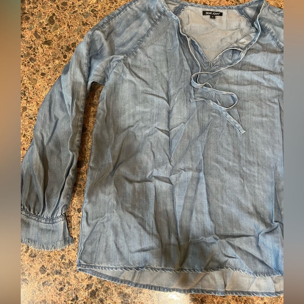 Dear John denim king sleeve top
